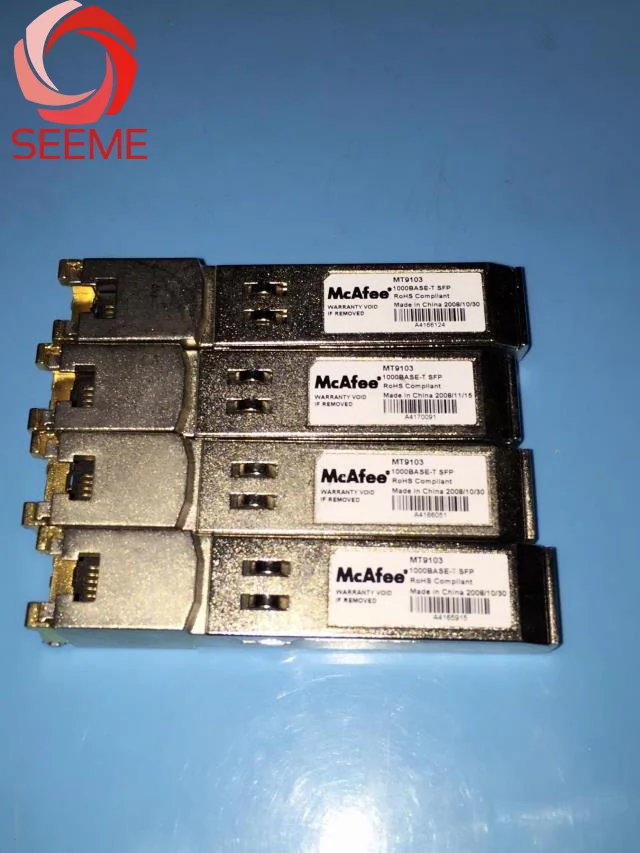 McAfee MT9103, 1000BASE-T SFP