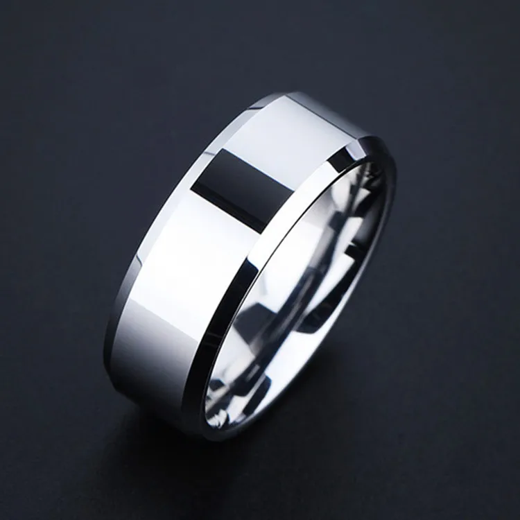 Титановые-мужские-кольца-8-мм-для-ювелирных-изделий-для-вечеринок-серебро