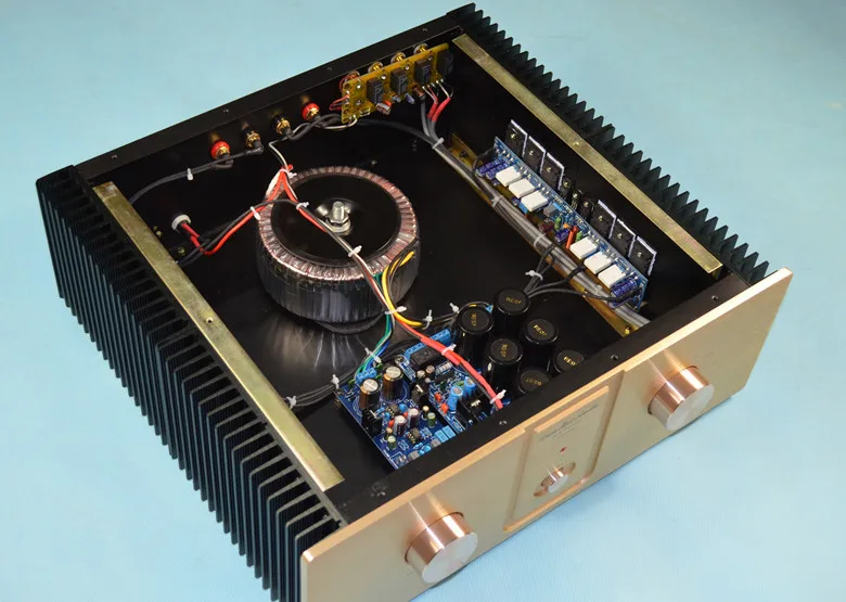 Amplificatore AB classe L10 assemblato Amplificatore di potenza borne HIFI ad alta fedeltà fai-da-te