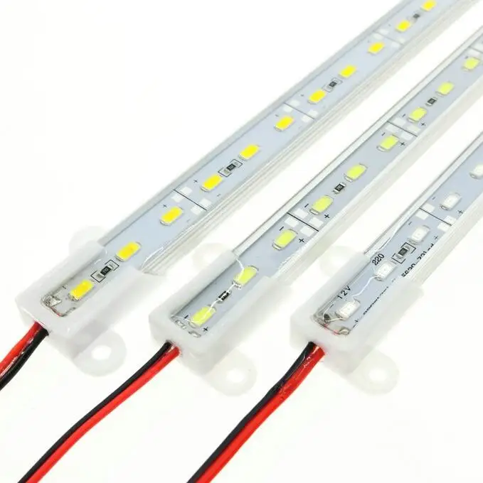 

0.5m Dropship 5730 LED Bar 18W 12V Hard Rigid Strip Bar Light 36leds +UV Aluminium Alloy CE RoHS free shipping