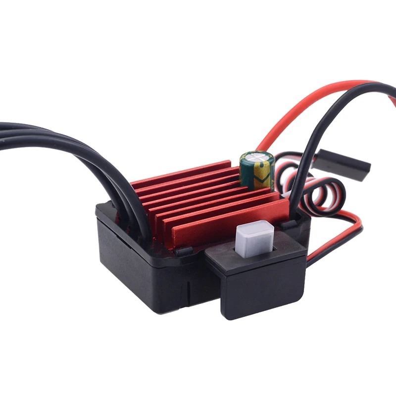 SURPASS HOBBY-controlador de velocidad eléctrico impermeable KK 35A ESC para coche teledirigido RC 2838 2845, Motor sin escobillas, 1/16, 1/14