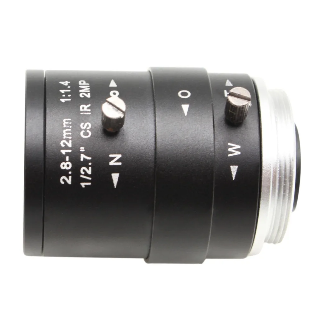 6-60mm/5-50mm/ 2.8-12mm Varifocal CS Mount Lens HD Security Manual Zoom & Focus Camera Lens for ELP USB camera