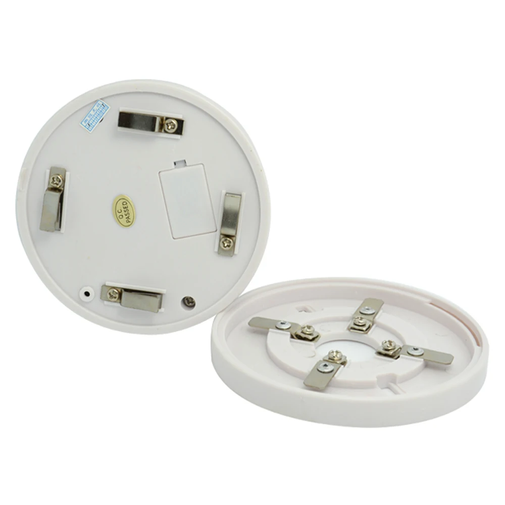 1 PCS 12VDC Indoor Use Ceiling Smoke Detector 4 Core Cable Fire control Alarm Sensor NC NO Relay Signal Output Options