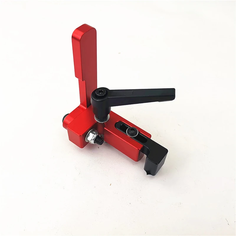 Model 75 Woodworking Standard Miter Track Stopper Woodworking Positioning Limiter Woodworking DIY Tool Aluminium