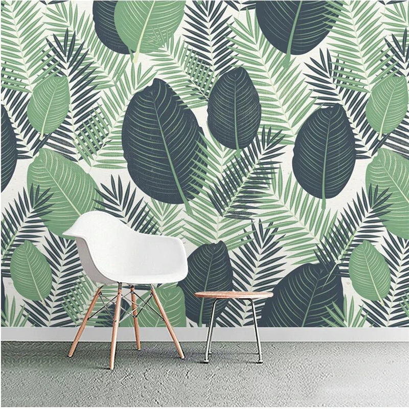 

wellyu papel de parede para quarto Custom wallpaper Leaves tiled background wall wallpaper murals photo wallpaper behang