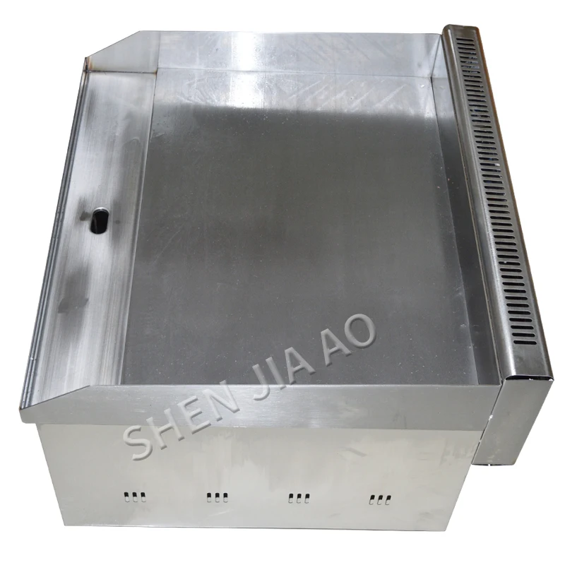 5000w FY-610 Elektrische Kontaktieren Grill edelstahl flache und rillen elektrische bratpfanne grill (flache platte) 110v oder 220v