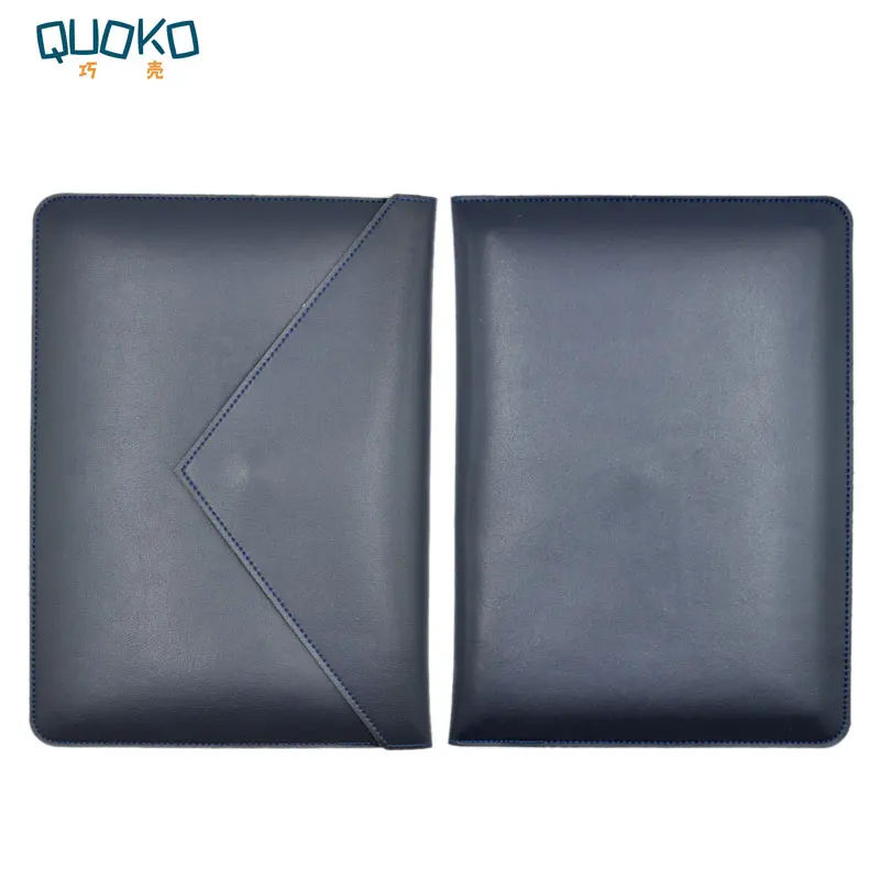 Laptop bag case Microfiber Leather Sleeve for Dell XPS 13 15 9350/9360/9370/9550/9560  Dual Pocket Envelope style