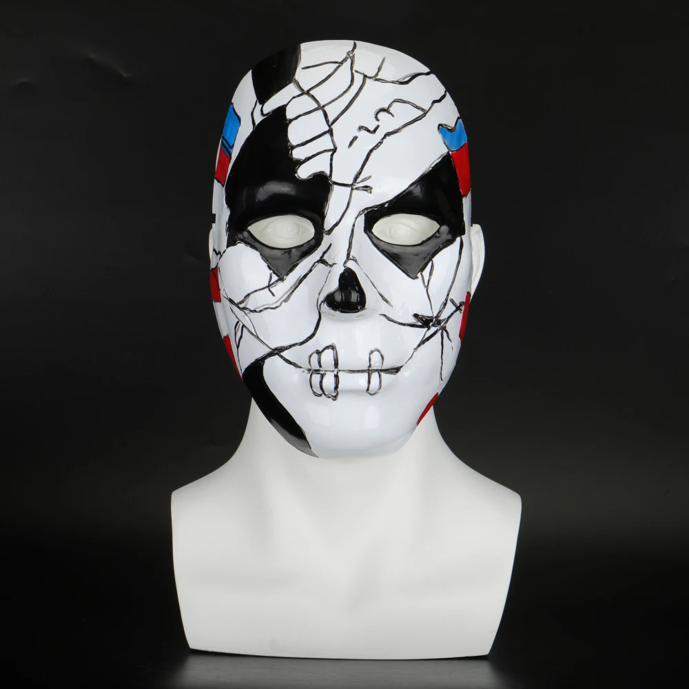 Punisher 2 Billy Russo Cosplay maska plastikowe rekwizyty kostiumowe Halloween maskarada maska Unisex dorosły Coser