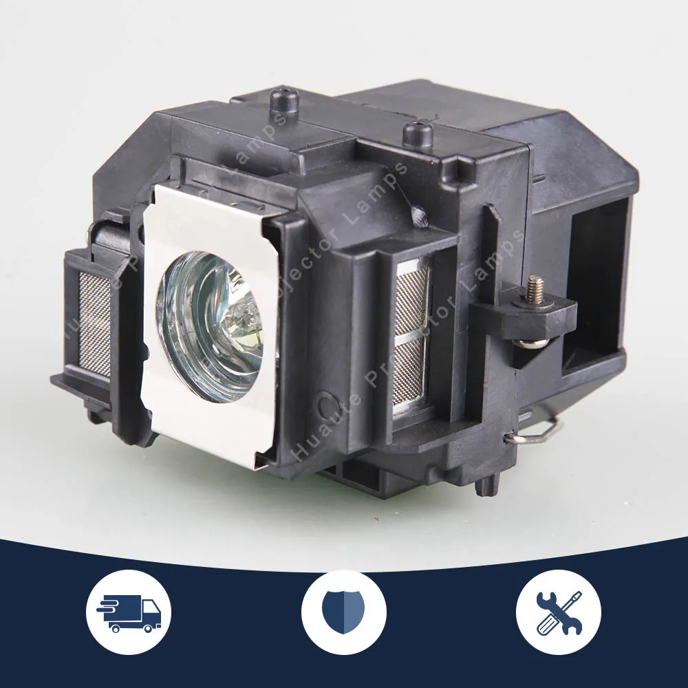 High Quality ELPLP58 V13H010L58 Projector Bulb with Housing for EPSON EB-S10 EB-S7 EB-S72 EB-S8 EB-S82 EB-S9 EB-S92 EB-W10 EB-W7