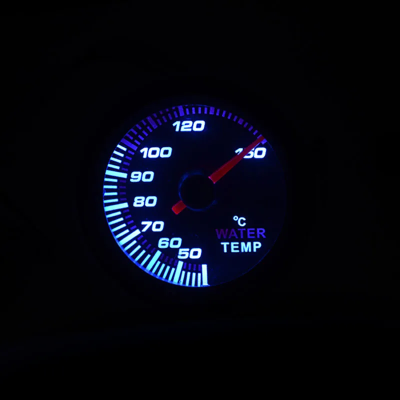 52 mm Boost/Vakuum/Wassertemperatur/Öltemperatur/Ölpresse/Spannung/Drehzahlmesser/Luft-Kraftstoff-Verhältnis/EGT-Messgerät, analoge blaue LED + 52 mm Messgeräte – Detail 14