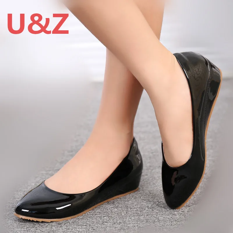 Office women shoes low heels wedges comfort shoes female,Nude/Beige/Black shoes small heels match your Jeans/Skirt Girls