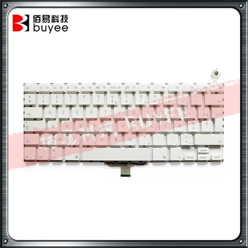 

White Black Color A1181 French Keyboard For Macbook Air A1181 A1185 FR Keyboard Replacement