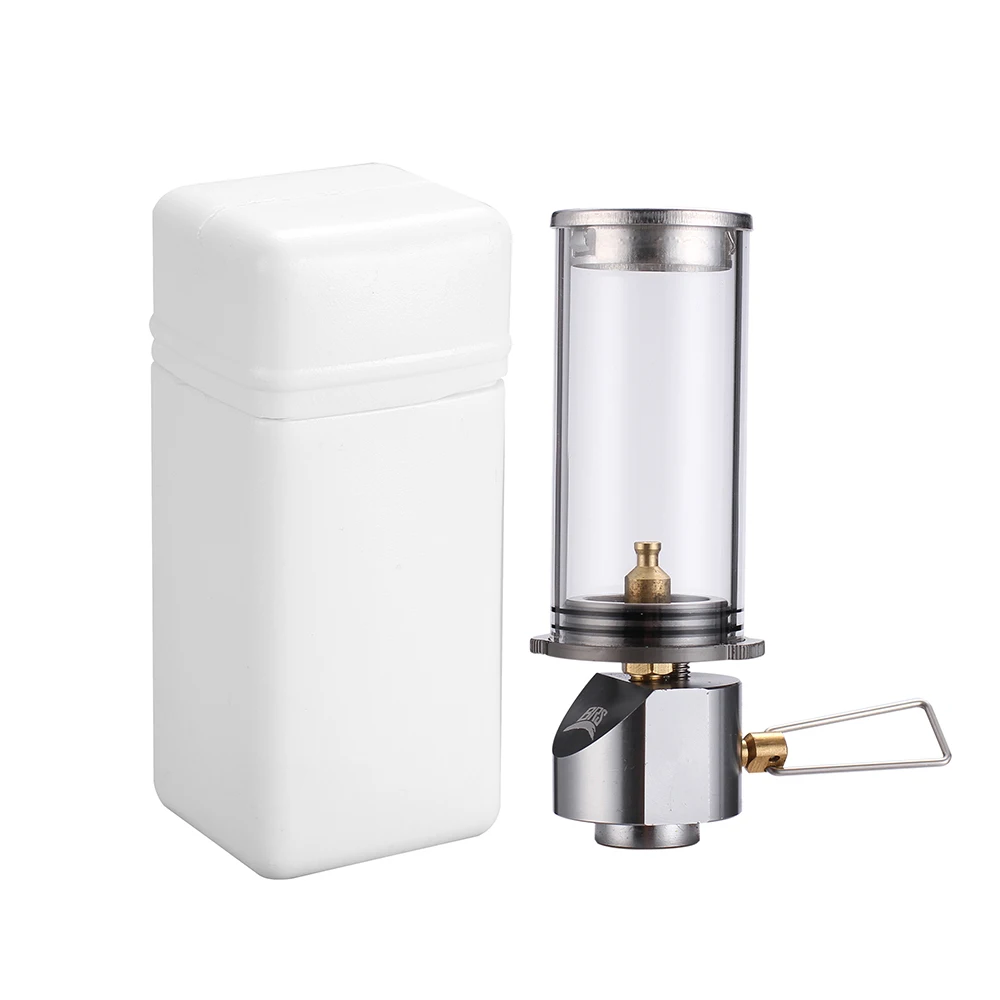 BRS Ourdoor Camping Tent Candle Lamp Portable Light Gas Lighting Camping Lamp Tent Gas Camp Lamp