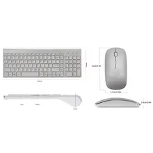 Ultra-Thin Wireless Keyboard and Mouse Set for Business #2