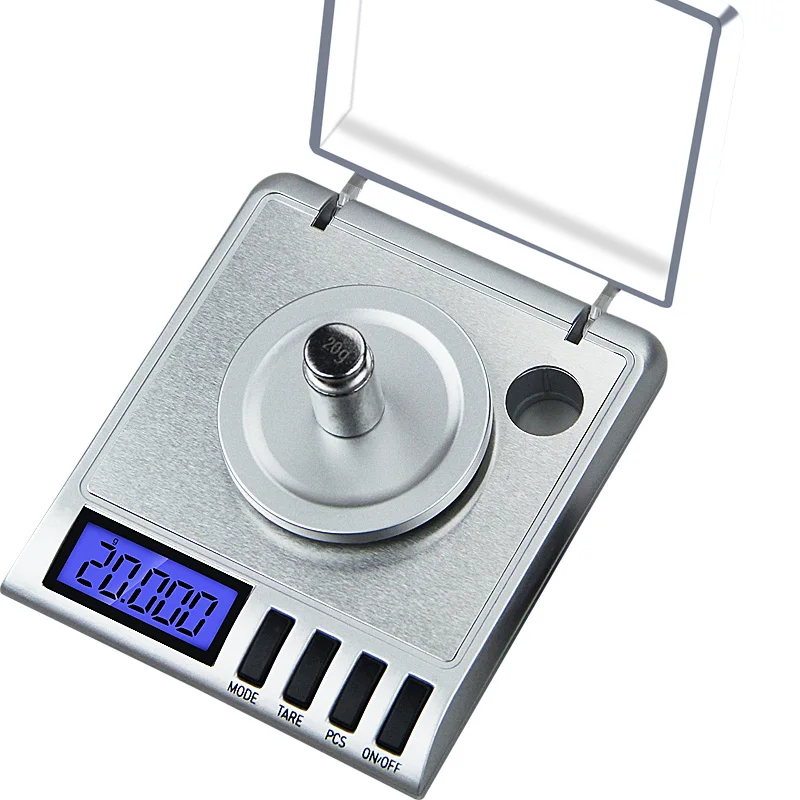 50g 0.001g Mini Electronic Digital Scale Weighing Medicinal High Precision 0.001g Pocket Digital Scale Weighing Balance