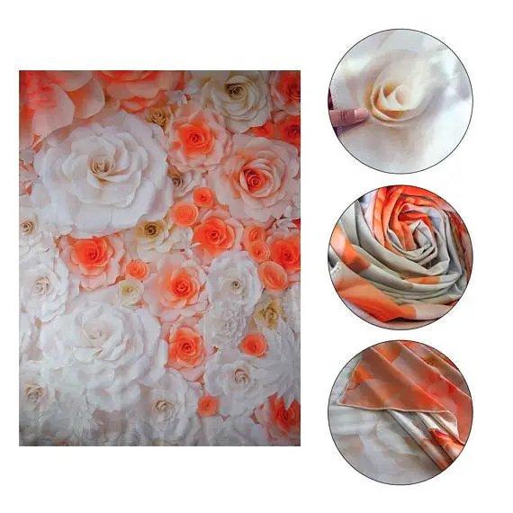 Винтажный фон для фотосъемки с изображением леса