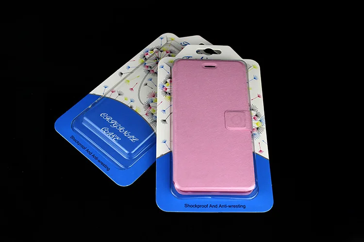 100 pcs Wholesale Paper Cardboard With Plastic Pvc Packaging For Phone Case for iPhone 6 6s 7 7 Plus Cell Phone Case