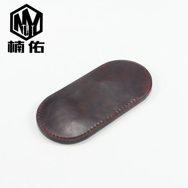 EDC Outdoor Travel Portable Folding Knife Leather Case Vegetable Tanned Cowhide Large Medium And Small Swiss Army Knife Scabbard