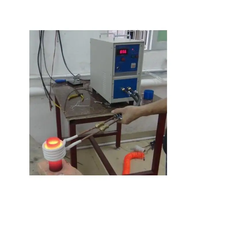 Flexible Coil Induction Brazing Machine for Brazing Welding Copper, Brass Pipe Joint tube with Removing heater coil