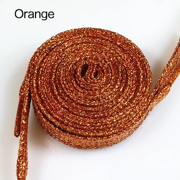 Glänzende, glitzernde, gold- und silberfarbene, bunte, helle Schnürsenkel, 16 Farben, 110 cm, Sneaker, Sportschuhe, Schnürsenkel, Schnürsenkel, Schnürsenkel