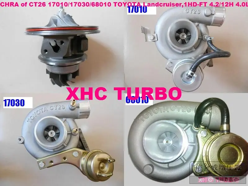 

НОВЫЙ картридж турбокомпрессора CT26 17201 17010 17030 68010 для TOYOTA Landcruiser TD, 1HD-T 4,2 л 204 л, 12H-T 4,0 л, 136 л.с.