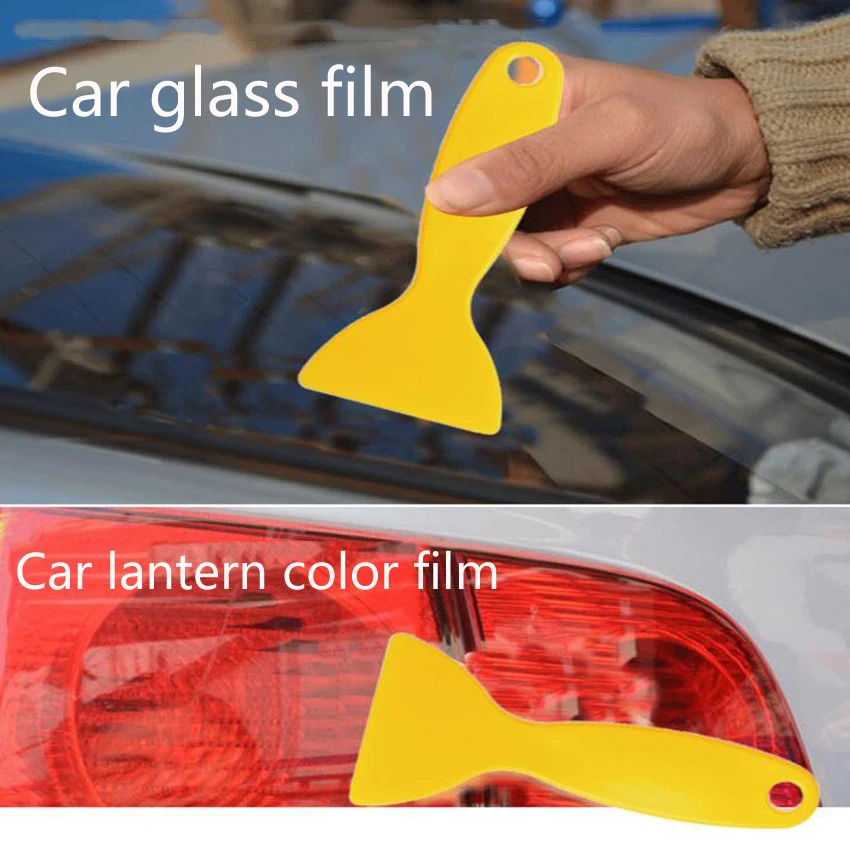 10ชิ้น/เซ็ตพลาสติกขนาดเล็กเครื่องขูดฟิล์มฟิล์มรถยนต์เครื่องมือ Wiper Plate Glass สติกเกอร์รถเครื่องมืออิเล็กทรอนิกส์ผลิตภัณฑ์ฟิล์มหน้าจอเครื่องมือ