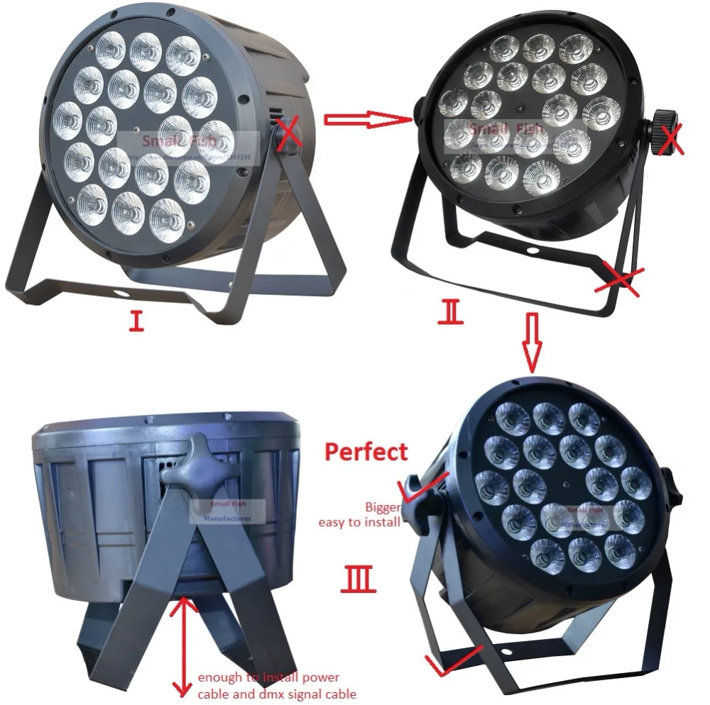 24 шт. DJ Necessity Disco DMX лампа светодиодный Par Light 18X12W RGBW 4IN1 освещение для домашней вечеринки DJ оборудование сценический эффект луч мытье освещение