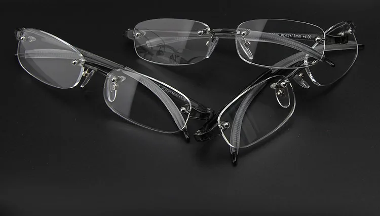 Neue rahmenlose Myopie-Brille für Männer und Frauen, ultraleichte, randlose Kurzsichtbrille, Kurzsichtbrille -1,0 -1,5 -2,0 bis -4,0 – Detail 7