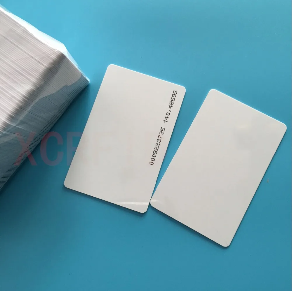 125khz TK4100 Proximity RFID EM Card With 64 bits Memory For Door Access System Switch Power 200PCS