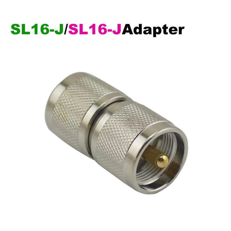 SL16-J (PL259 UHF)/N-J (N Mannelijke) jack RF Adapter