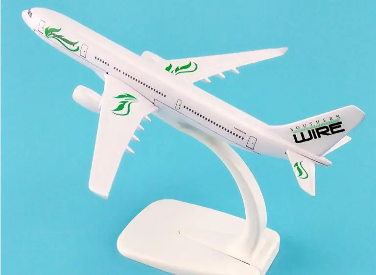 16cm Metal Aircraft Plane Model Air Southern Wire A330 Airlines Airbus 330 Airways Airplane Model w Stand