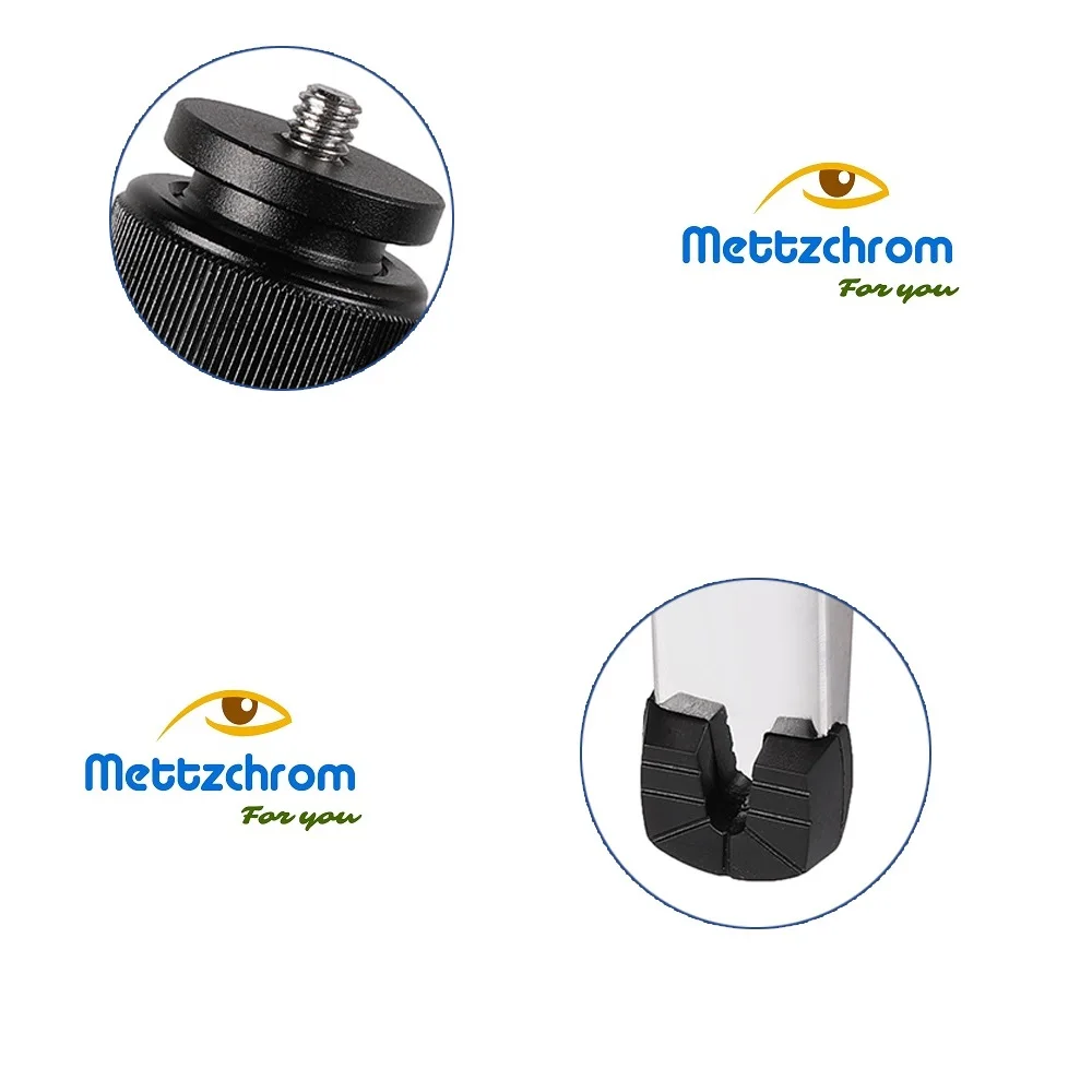 Mettzchrom Universal Monopod Stand Base Monopod Tripod Manbily Mini Three Feet Support for DSLR Monopod