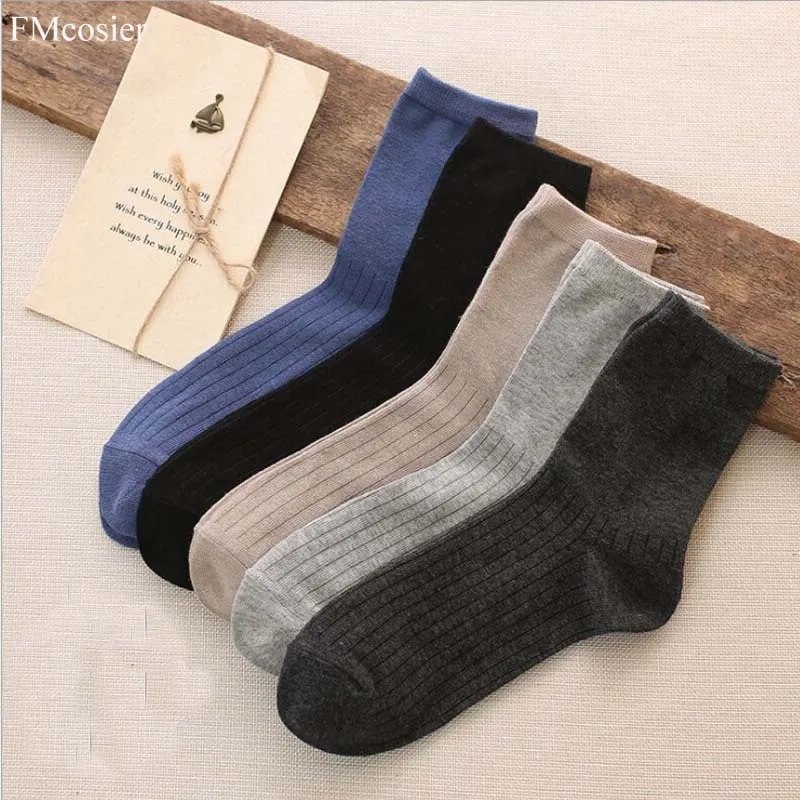 

10 Pairs New Fashion Spring Summer Men Cotton Socks Short Formal Funny Man Male Weed Mens Dress Socks sokken mannen Blue Black