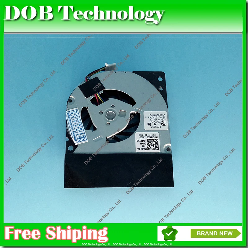 

CPU FAN FOR Dell Latitude E4300 CPU Cooling Fan WM598 GB0555PDV1-A 13.B3442.F.GN Laptop Fan