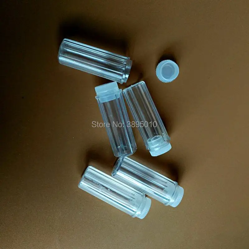 

Plastic Medicine Mini Bottle 5g Tablet Plastic Clear Pills Portable Capsule Bottle F628
