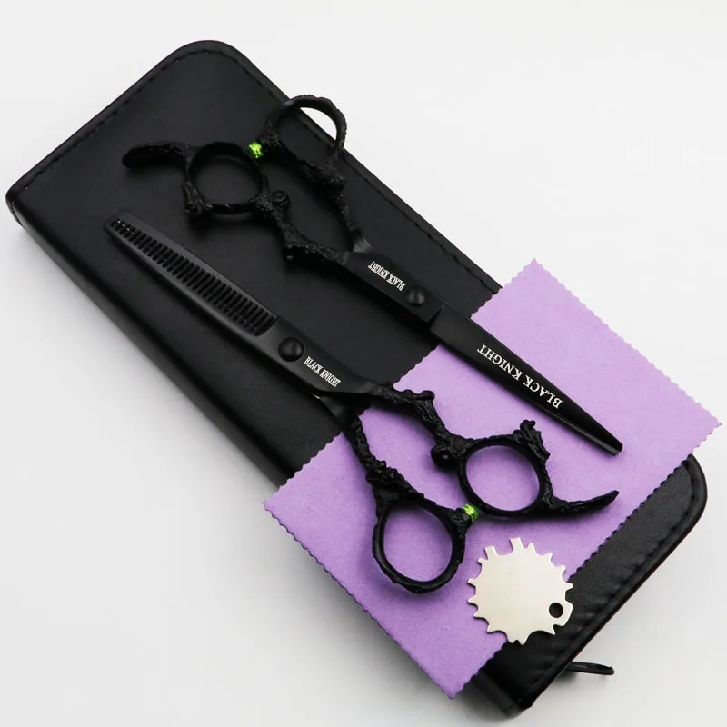 hair scissors 6inch professional hairdressing scissors high quality cutting and thinning scissor set barber shears