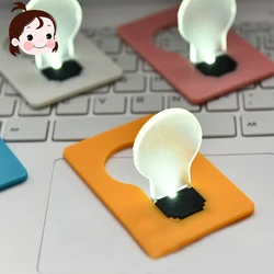 Christmas gift 1pc Pocket Card Lamp Mini Portable USB Mini LED Night Light Bulb Versatile