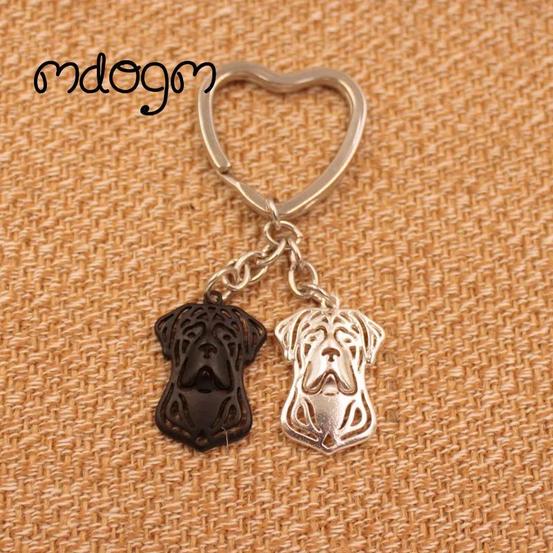 Cute Cane Corso Dog Animal Purse Handbag Charm Handmade Pendant Keychain For Bag Car Women Men Girls Boys Love Jewelry K079