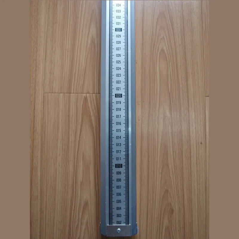 Professional Levelling rule staff gauge Aluminum 5m staff