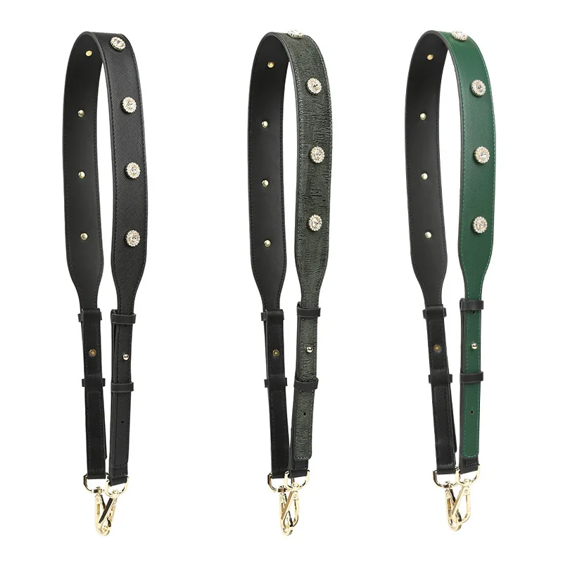 Fashion Women Bag Strap Elegant Style Summer pu Leather Straps for Handbags Lengthened Replacement Shoulder Strap