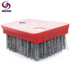 RIJILEI 10PCS/Set Dupont NM Abrasive Brushes Stone Rankfurt Antiquing Abrasive Brush For Marble Cleaning And Polishing YG03