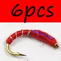 6PCS Red