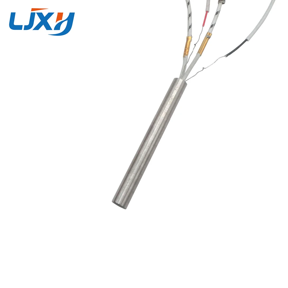 LJXH  Heating Element 220V Cartridge Resistors with Type K Thermocouple 200W/250W/320W 304 Stainless Steel 10mm Tube Diameter