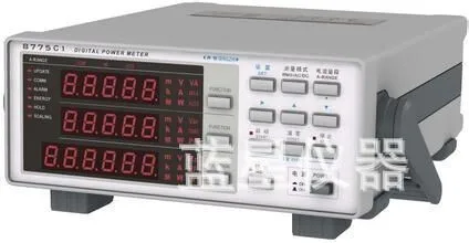 Qingdao Qing zhi  8775C1 single phase AC-DC electric parameter measuring instrument watt meter  600V,40A