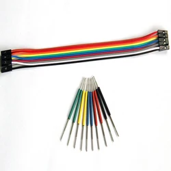 Micro IC Clamp 10pcs/set SOP/SOIC/TSSOP/TSOP/SSOP/MSOP/PLCC/QFP/TQFP/LQFP/SMD IC Chip test pin mini chip adapter wire connector