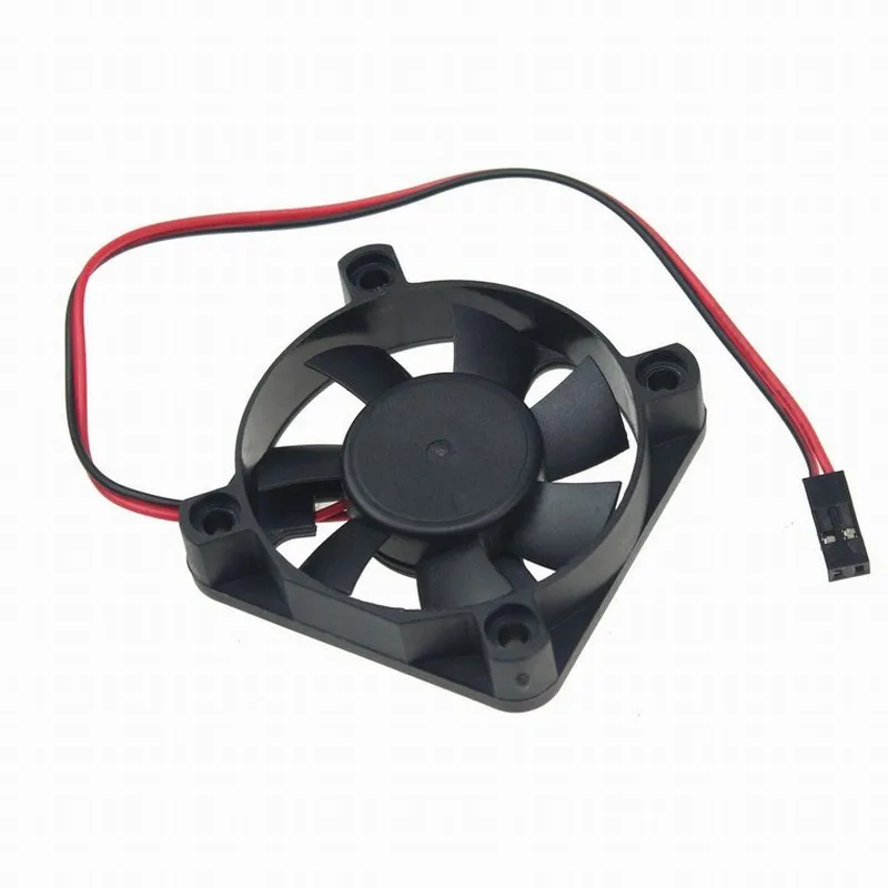 10 pcs Gdstime DC 5V 2Pin Dupont Brushless 5010s 50x50x10mm 5010 Micro Cooler Portable Axial Cooling Fan 50mm x 10mm