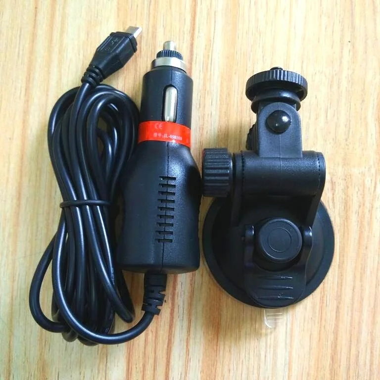 Автомобильное зарядное устройство, кронштейн на присоске, автомобильный держатель для EKEN H9 R H3 H8 SJ4000 SJ5000X M20 SJ7000 soocoo c30 SJCAM 4000Air Camera