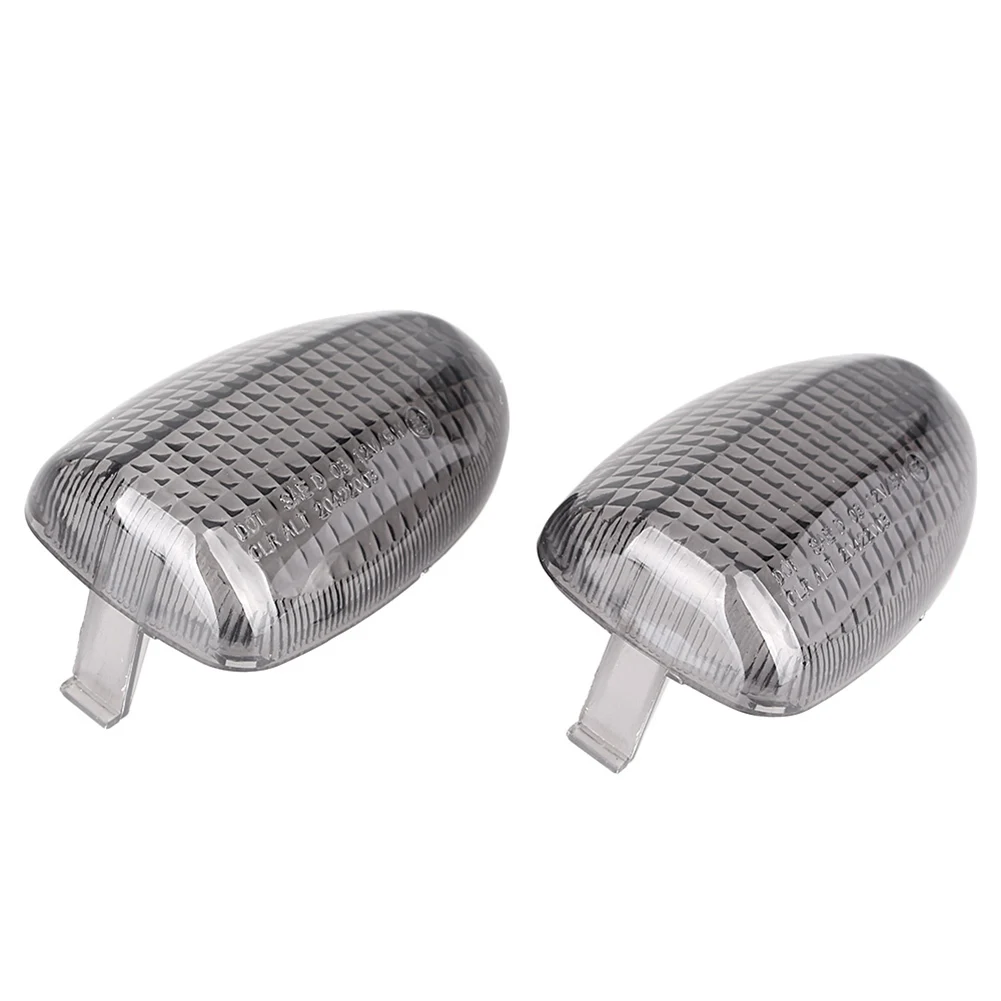 2Pcs E-Mark Motorcycle Turn Signals Light Lamp Indicator Blinker Lens Cover for BMW K1200RS 1997-2004 & R1150R R1150GS R1200C