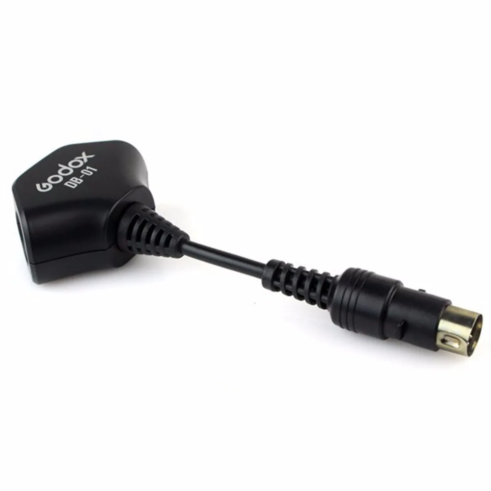Godox DB-01 واحد إلى اثنين كابل Y محول الحبل ل proac PB960 / PB820 حزمة الطاقة