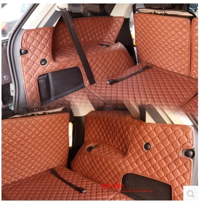 Good quality! Special trunk mats for Dodge Journey 7 seats 2017-2010 durable waterproof cargo liner boot carpets,Free shipping